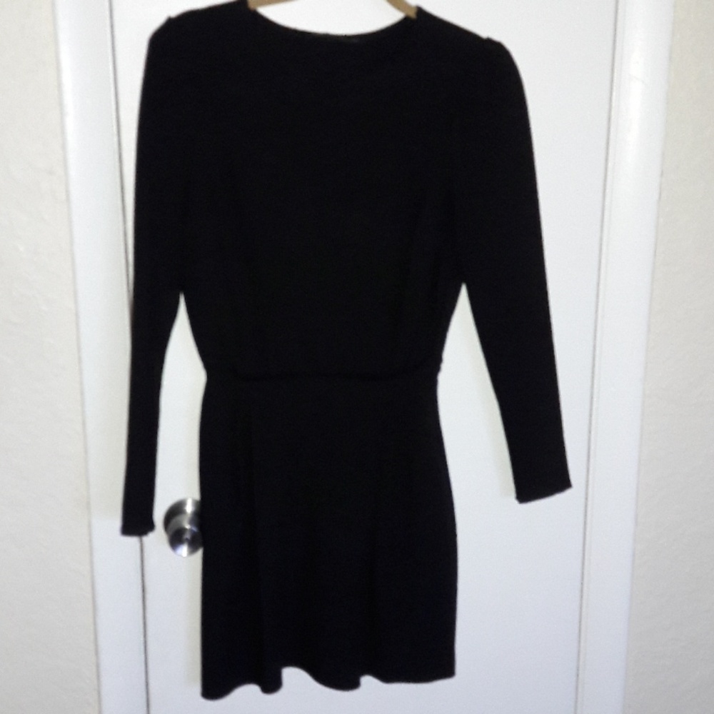 BLACK ZARA WOMAN DRESS